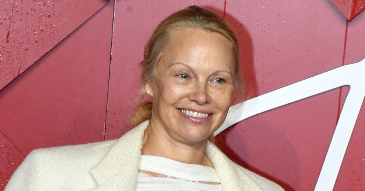 pam anderson no makeup