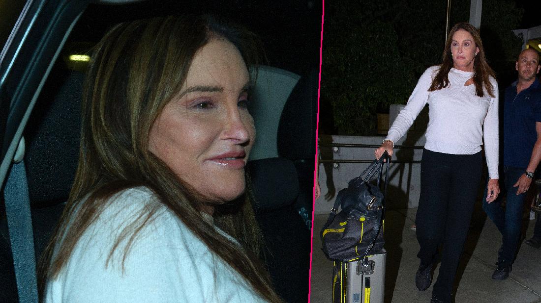 Caitlyn Jenner Arrives For UK I'm A Celeb Filming