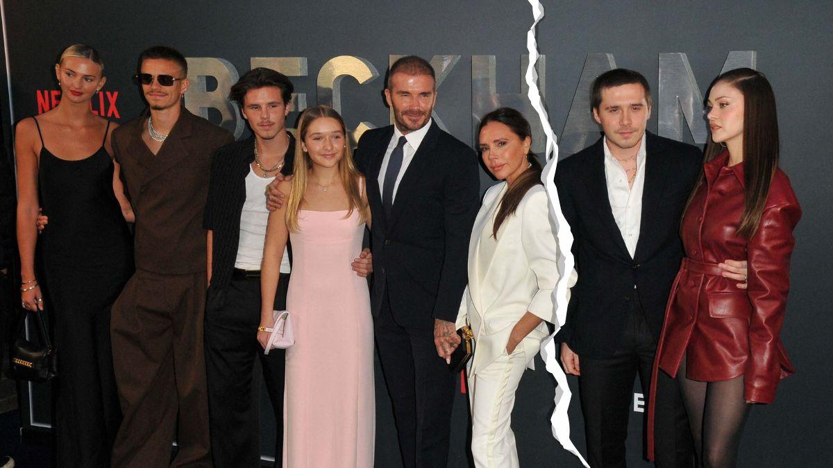 Photo of Beckham Family with Nicola Peltz