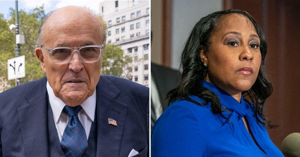 Rudy Giuliani Attacks DA Fani Willis Over RICO Charge