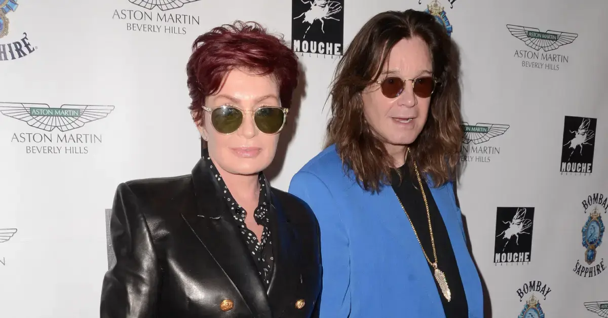 Photo of Ozzy and Sharon Osbourne