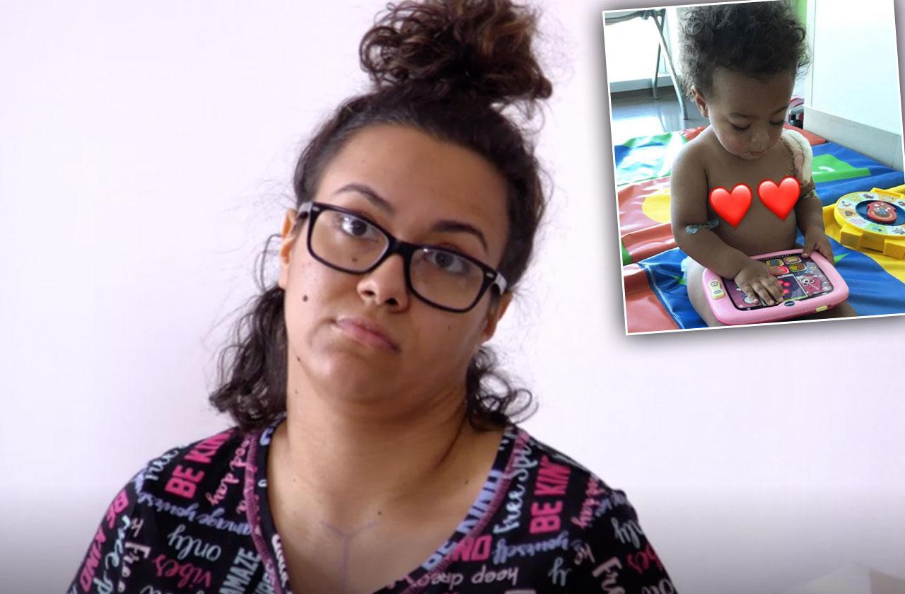 briana dejesus daughter stella surgery infection teen mom 2