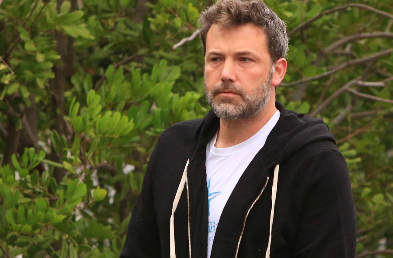 ben affleck leaves rehab substance abuse playboy model girlfriend shauna sexton