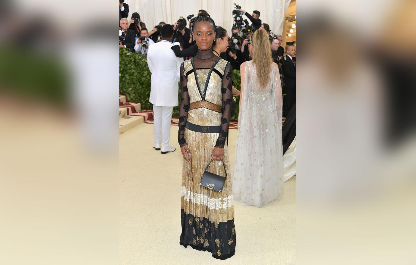 //Letitia Wright in Forevermark Diamonds at the  Met Gala