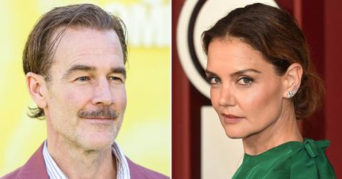 picture of James Van Der Beek and Katie Holmes