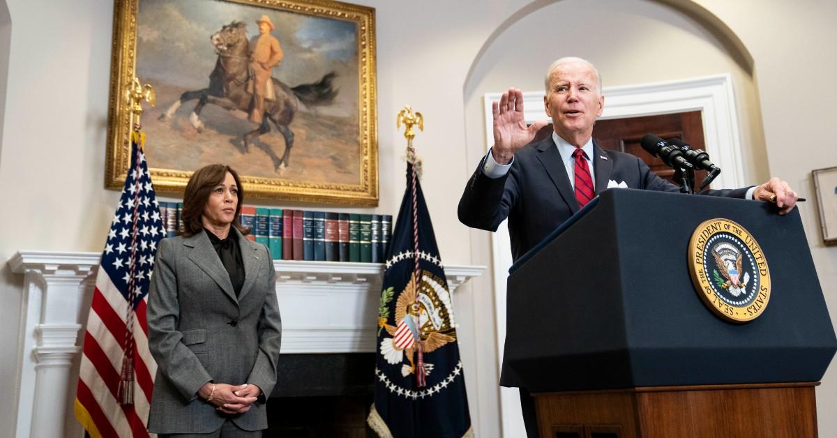 Photo of Kamala Harris and President Joe Biden.