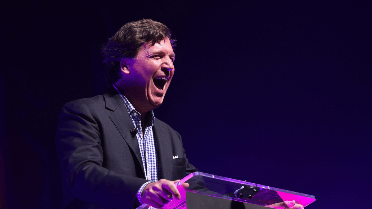 Tucker Carlson 'spent an awful lot of time on research' into UFOs, a source claimed.