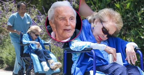 Kirk Douglas Wife Anne Buydens 100th Birthday
