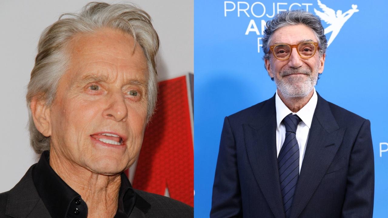 Michael Douglas and Chuck Lorre