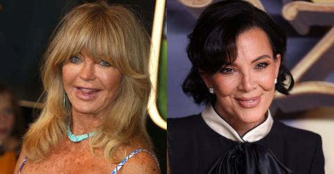 photo of goldie hawn and kris jenner