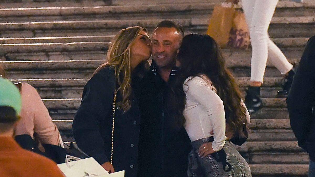 A photo of Joe Giudice, Gia Giudice, and Milania Giudice