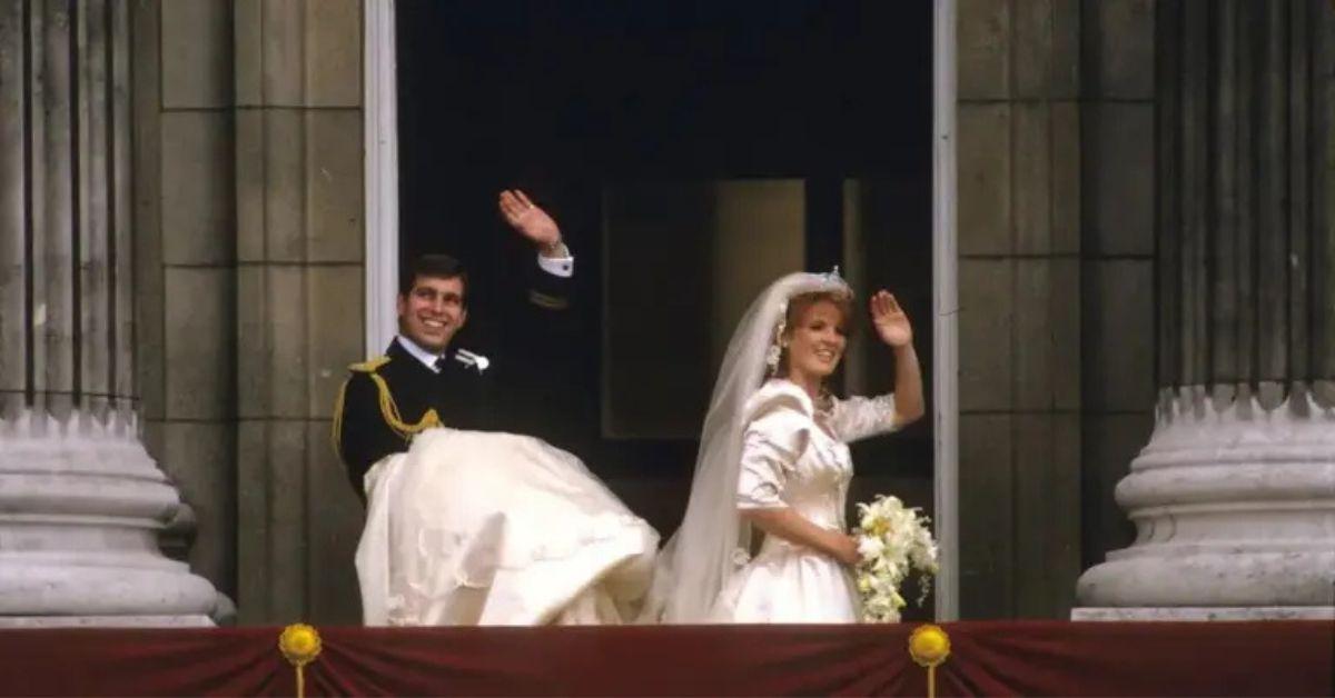 Andrew and Sarah Ferguson were married from 1986 to 1996.