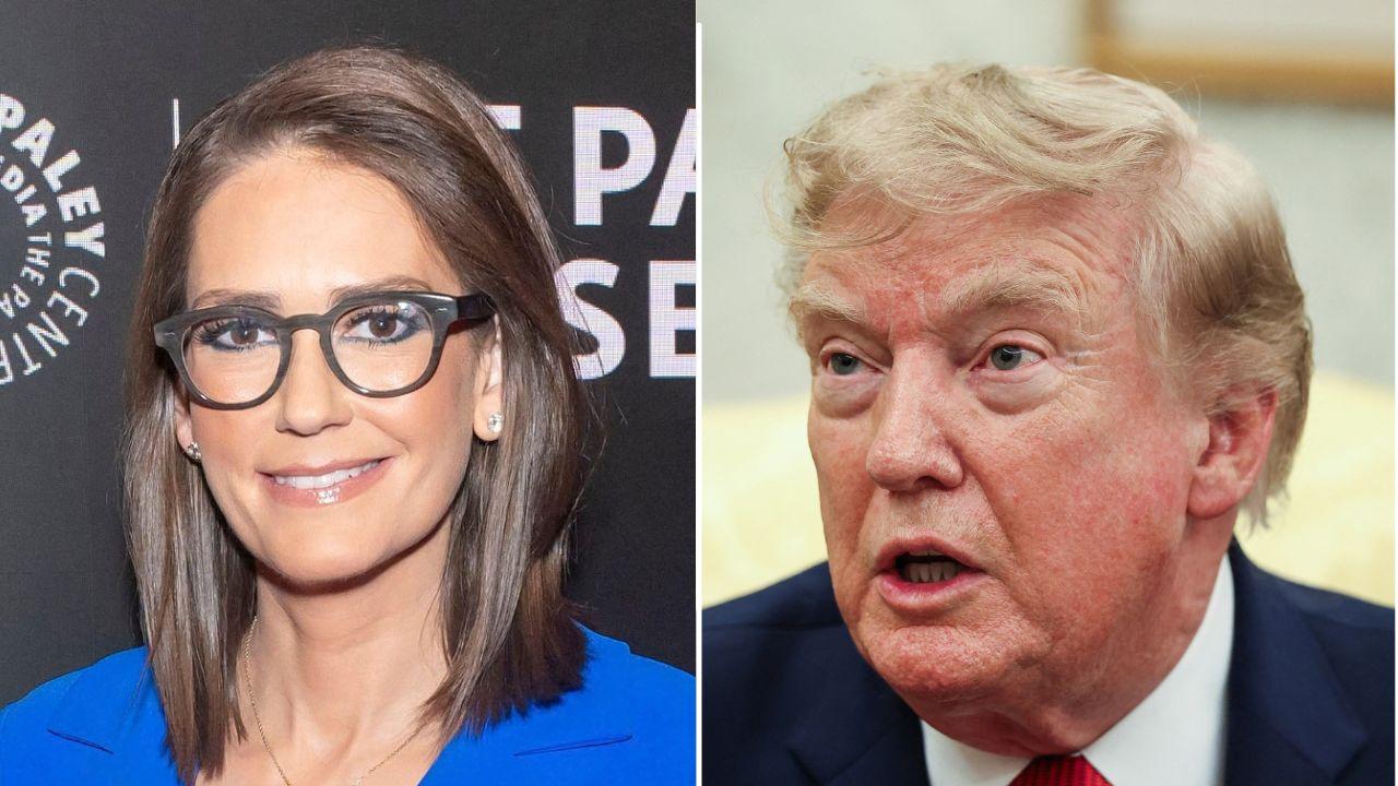 picture of Jessica Tarlov and Donald Trump