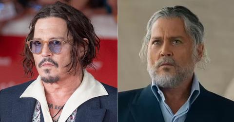 Split photos of Johnny Depp.