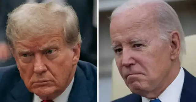 the biden camp goes after donald trump for his recent attacks on msnbc