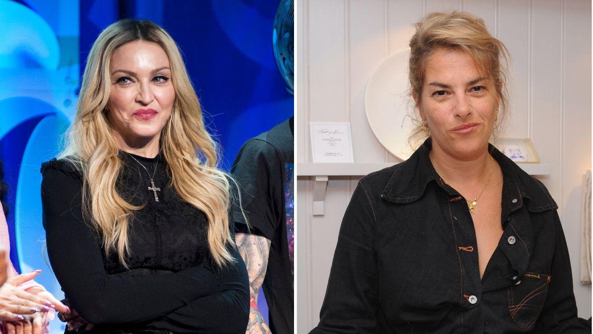 Photo of Madonna and Tracey Emin