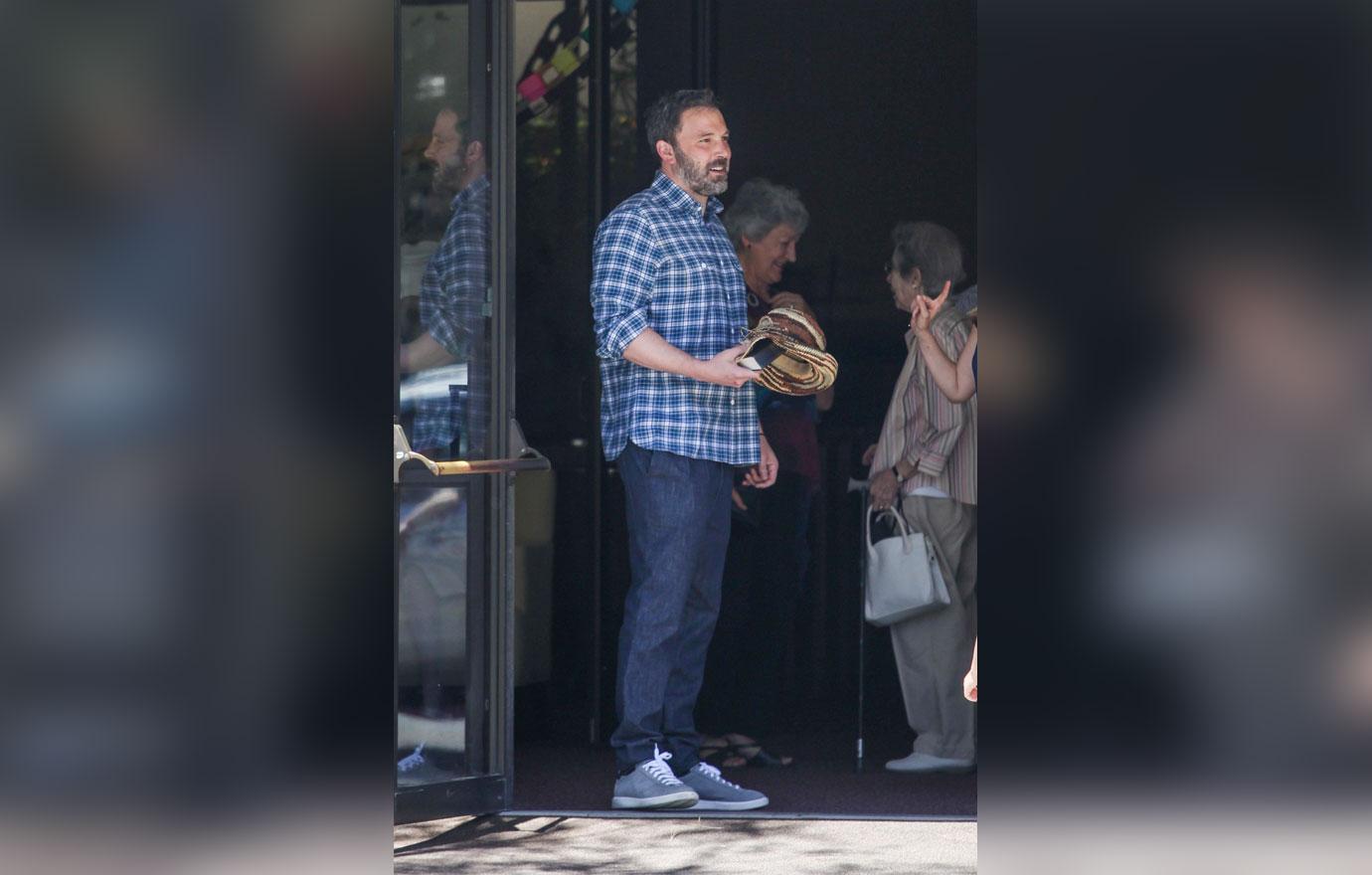 //ben affleck weight gain church family