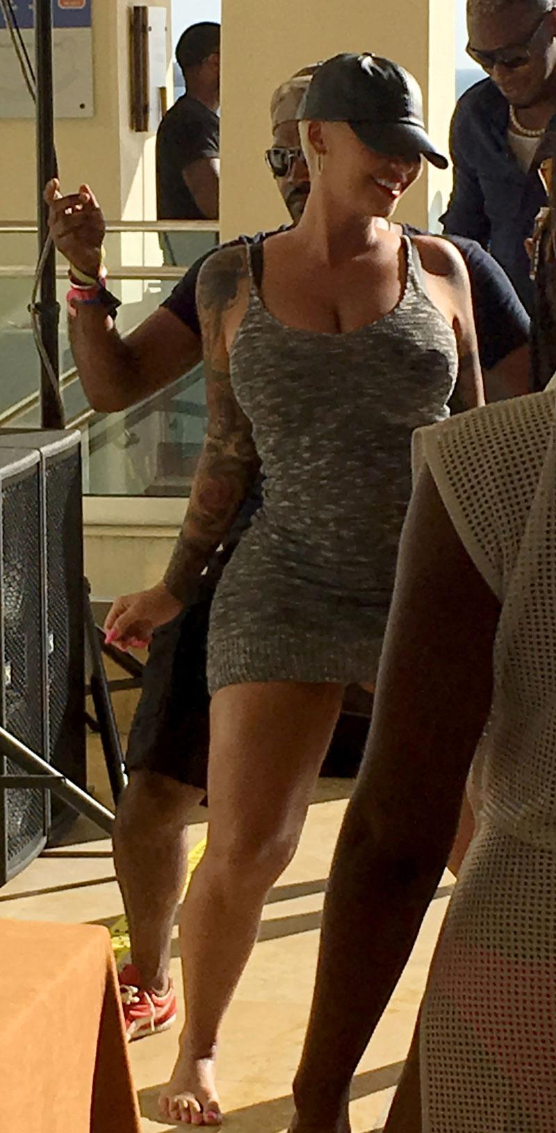 Amber Rose Blac Chyna Butt Lap Dance Mystery Man