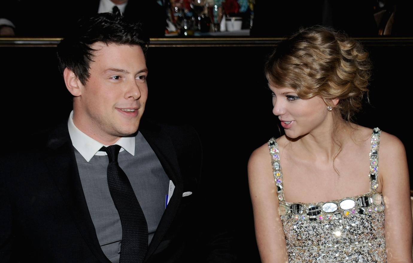 Taylor Swift with Cory Monteith