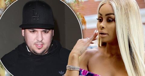Blac Chyna Rob Kardashian Restraining Order Red Carpet