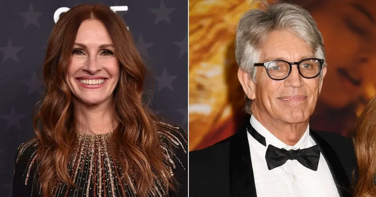 Split photo of Julia Roberts, Eric Roberts