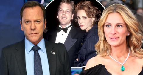 //julia roberts kiefer sutherland breakup ditched altar call make up pp