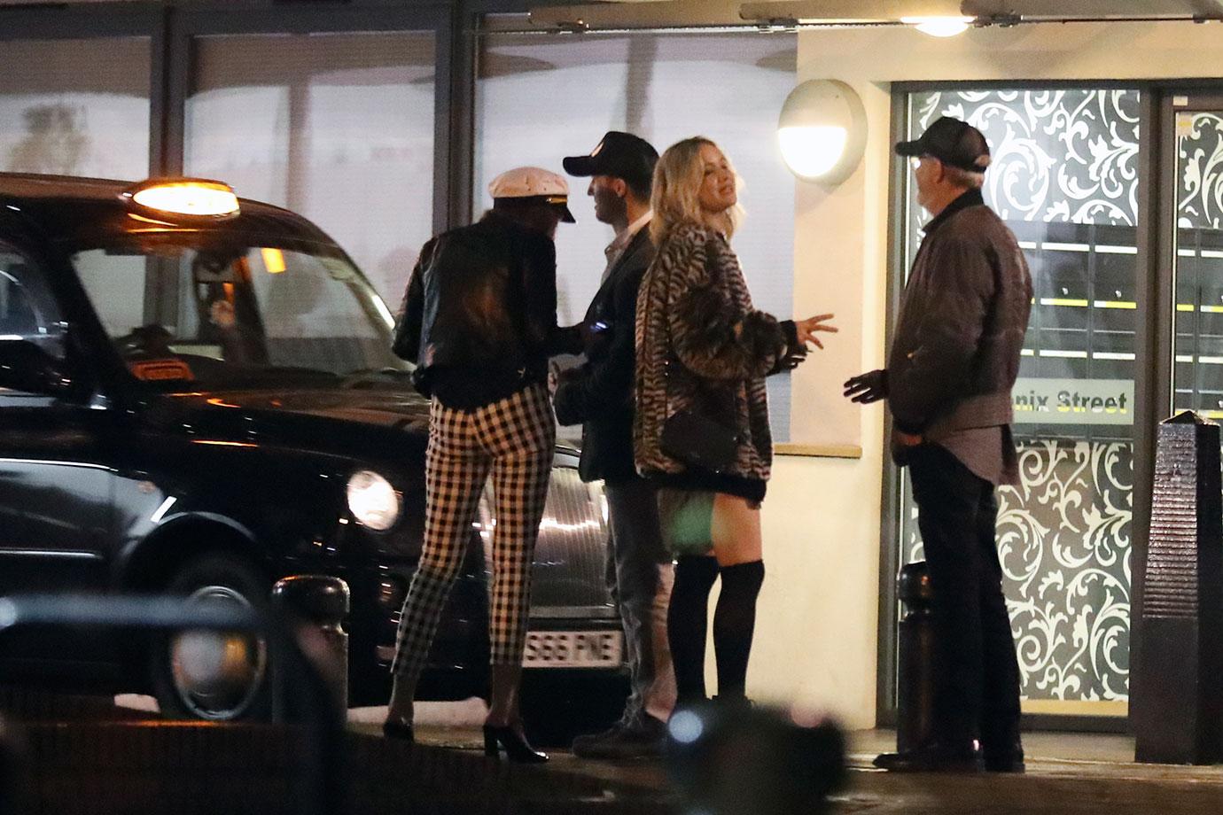 Jennifer Lawrence Seen Smoking Pals London