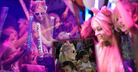Paris Hilton DJ Children Charity Party