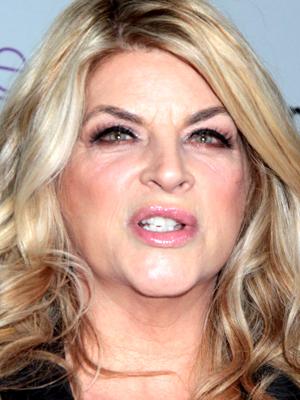 //kirstie alley no botox tall