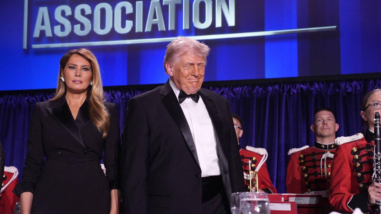 Photo of Melania and Donald Trump