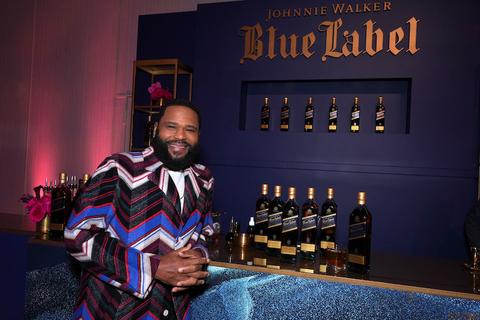 emmy awards host anthony anderson celebrates the th emmy awards with johnnie walker the official spirits partner of the th emmy awards at the press preview on friday jan at the jw marriott in los angeles