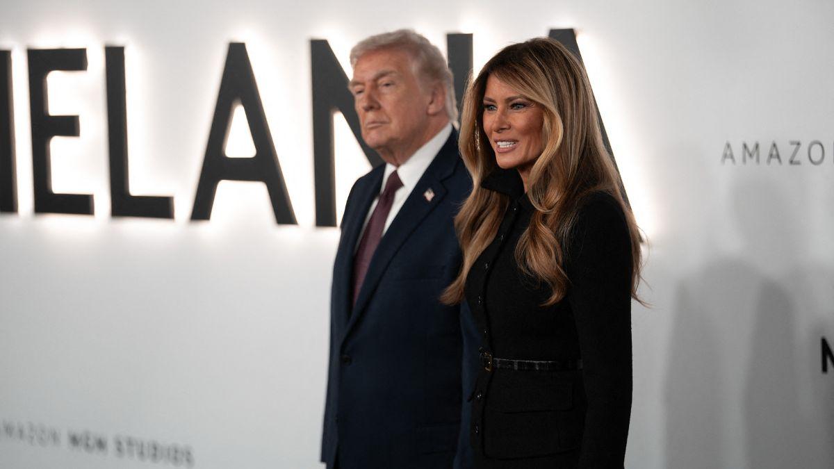 Photo of Donald and Melania Trump