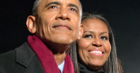 Photo of Barack and Michelle Obama.