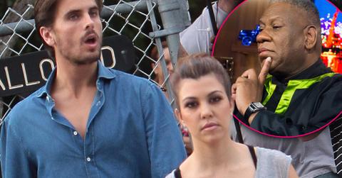 Andre Leon Talley Kourtney Kardashian Scott Disick