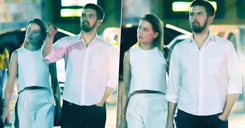 Amber Heard PDA Date Mystery Man