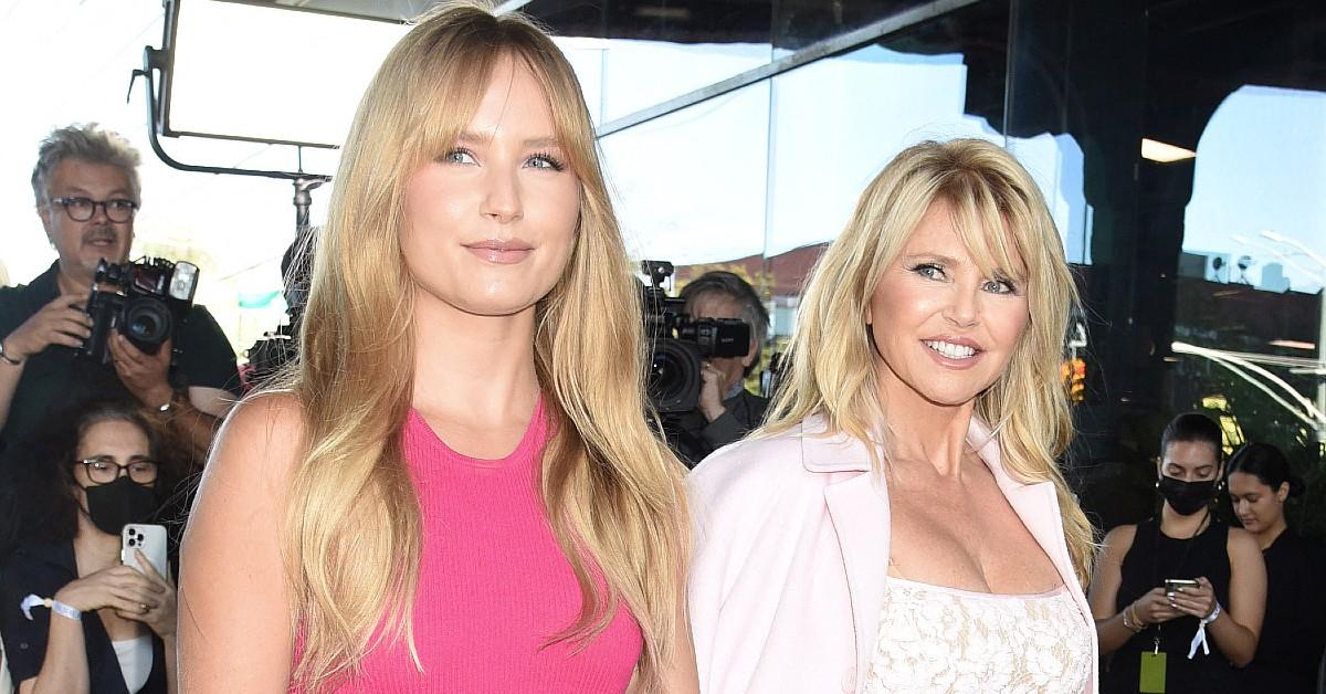Photo of Sailor Brinkley Cook and Christie Brinkley