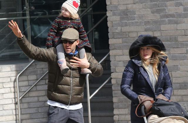 Ryan Reynolds Blake Lively Kids NYC