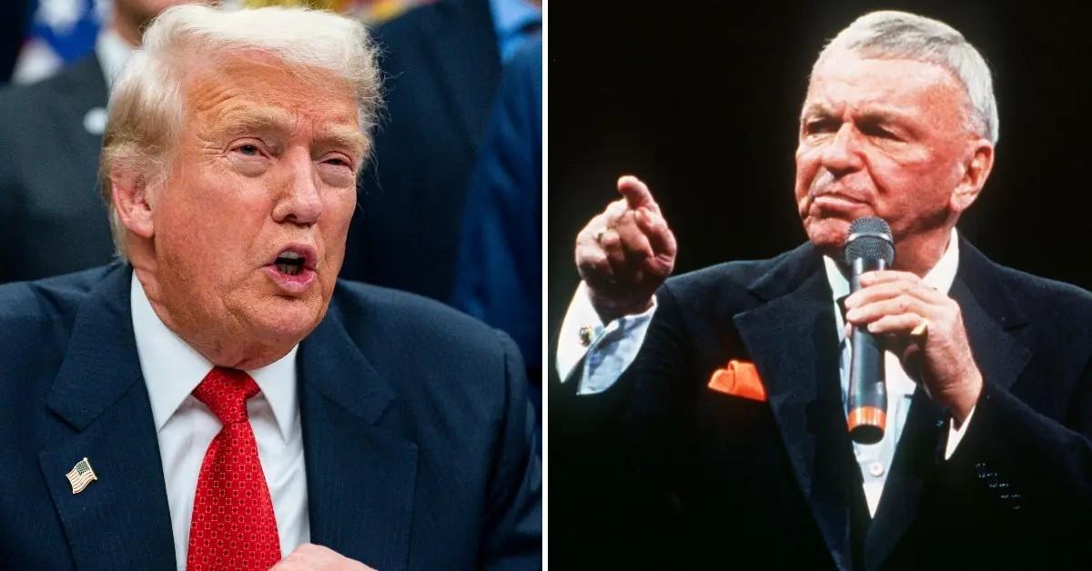 donald trump, frank sinatra
