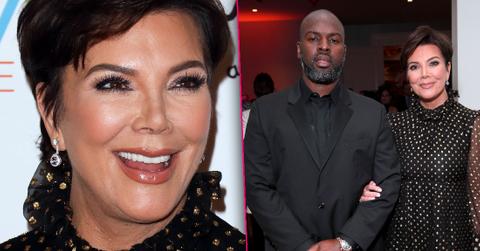 Kris Jenner And Corey Gamble Attend MS Gala