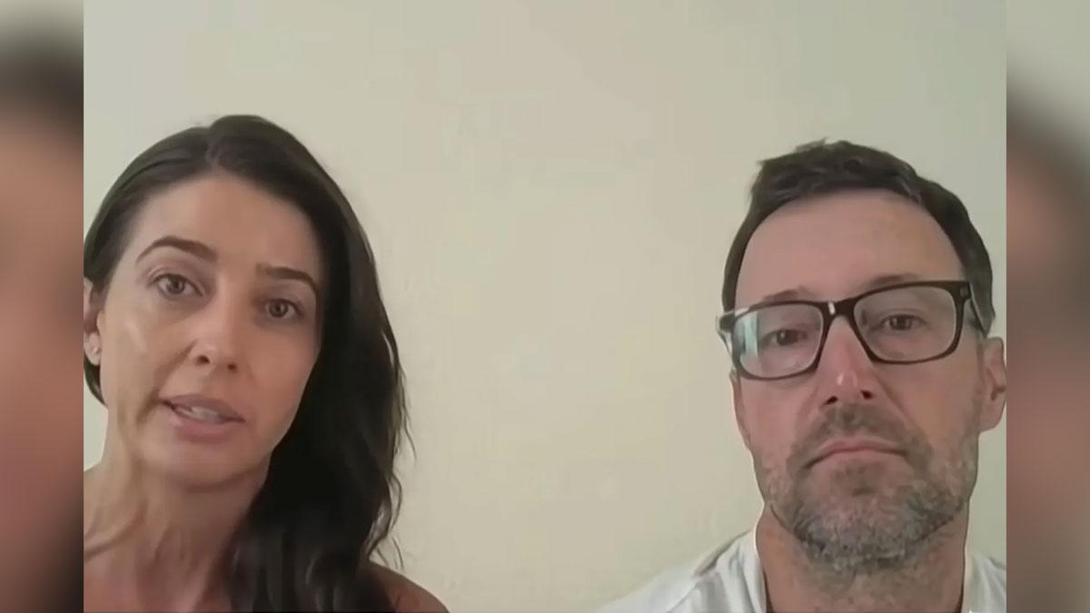 A photo of Jamie Yetter and Chris Bury