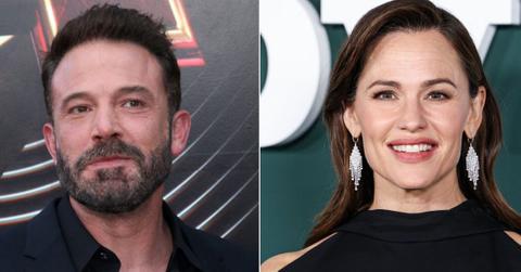 Split photo of Ben Affleck, Jennifer Garner