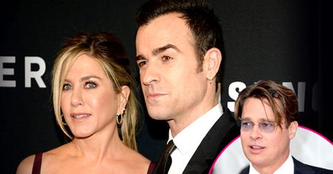 justin theroux slams jennifer aniston ex brad pitt