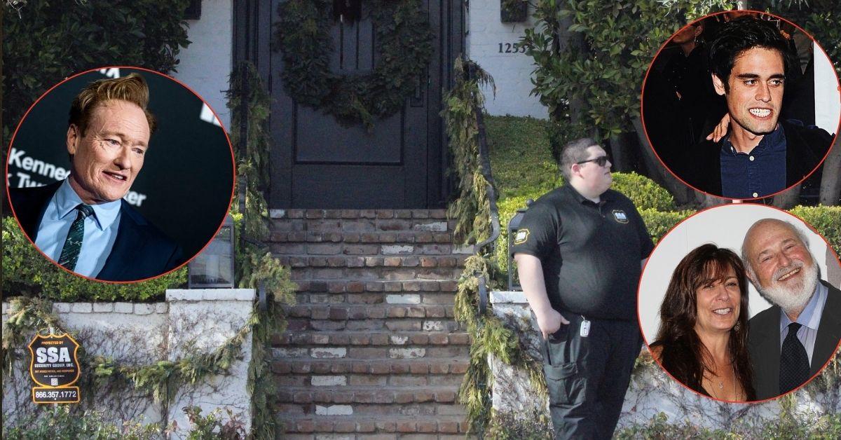 inside the conan obrien party hours before reiner murders and how couples double murder accused son nick badgered guests with three inane questions pp