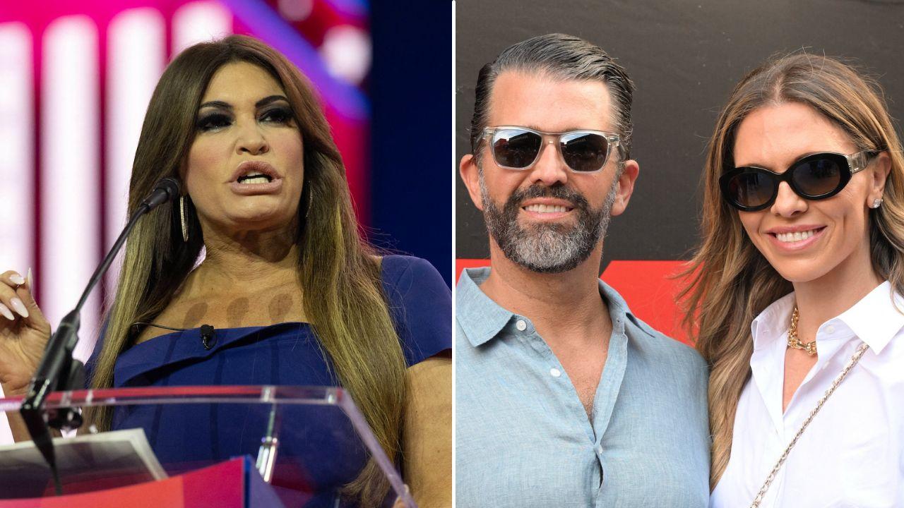 Text messages allegedly between Kimberly Guilfoyle and a MAGA donor have leaked.