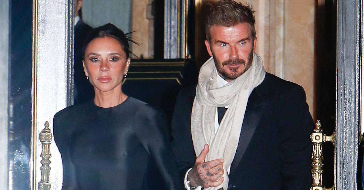 Victoria Beckham 'Seething' Makers Of New TV Show Used Husband David's