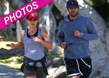 //natalie portman benjamin millepied running post baby fame