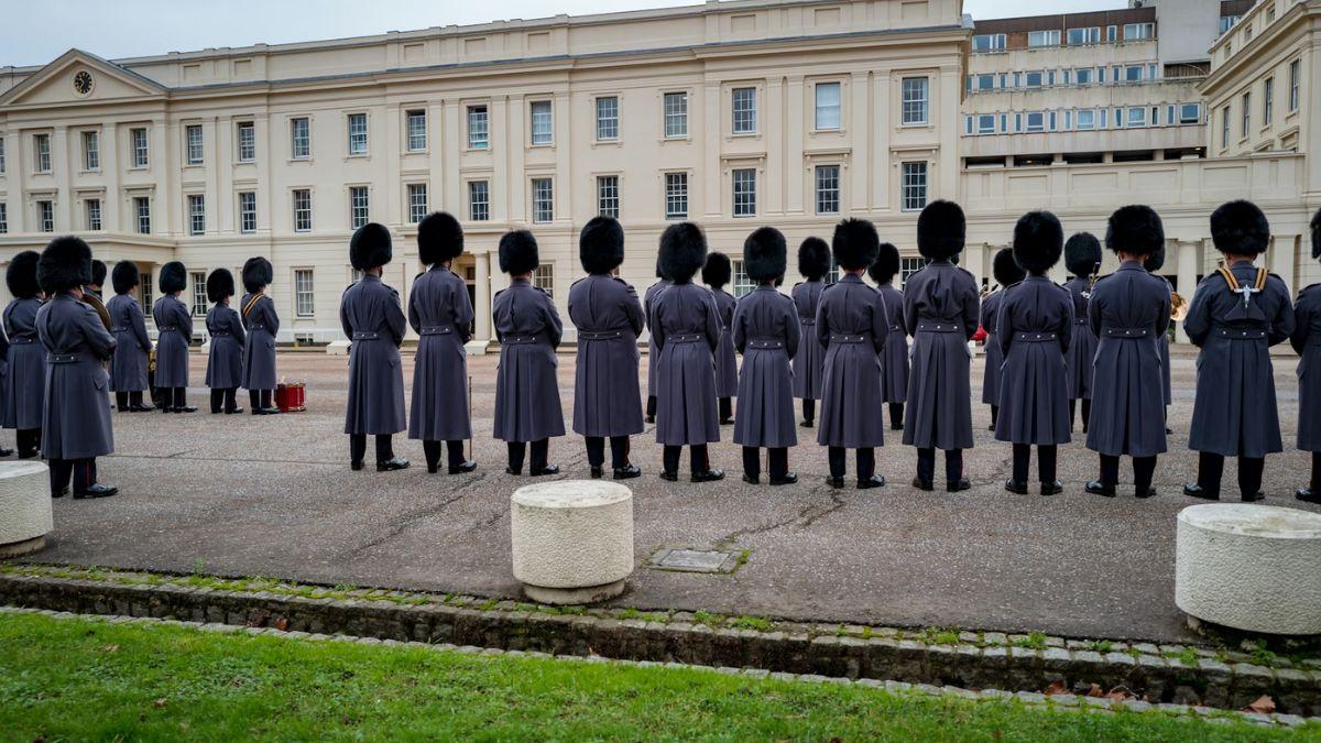 Photo of royal guards