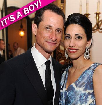 //anthony weiner baby wireimage