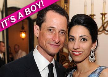 //anthony weiner baby wireimage