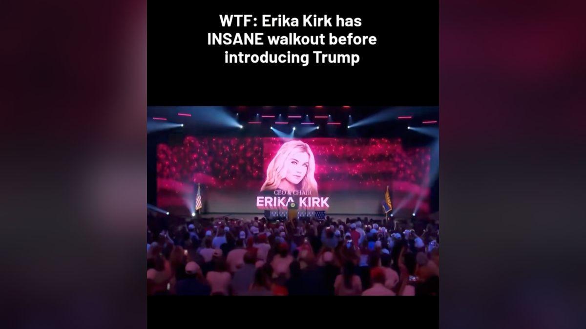 image of The Turning Point CEO walked out to EDM music as the room went dark.